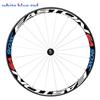 1 Side Multicolor Bike Wheel Rims Reflective Stickers Decals Cycling Safe Protector 26/27.5inch Wheel MTB Bike Accessories