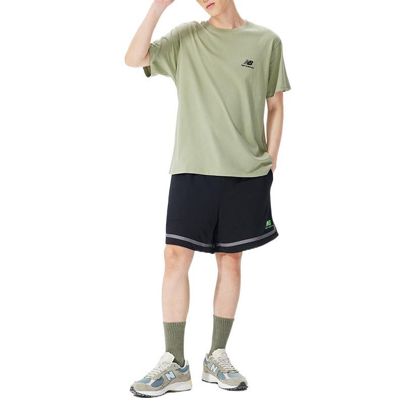 New Balance T Shirt Men's Green AMT22366-DRA