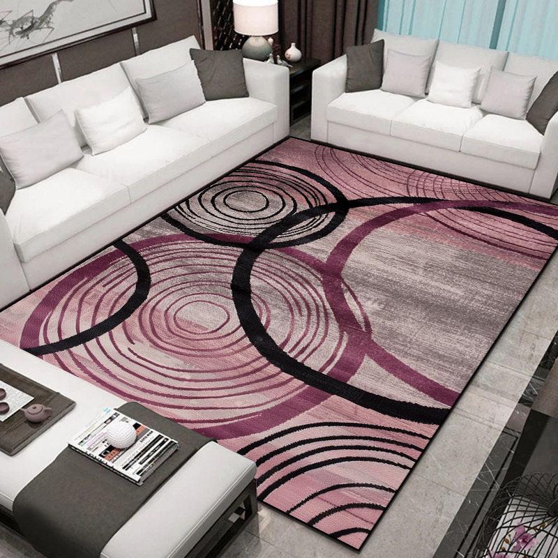 Dywan Nordic Geometry Line Salon Duży Rozmiar Dywaniki Obszarowe pod Sofy 200x300cm Dekoracja Domu Sypialnia Zmywalny Szatnia Miękkie Maty Podłogowe