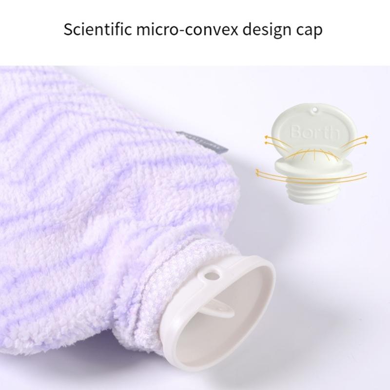 Extra Large Hot Water Bottle Highly Density PVC Safe Heat Retention Hot Water Bag for Cold Weather Indoor Outdoor Use