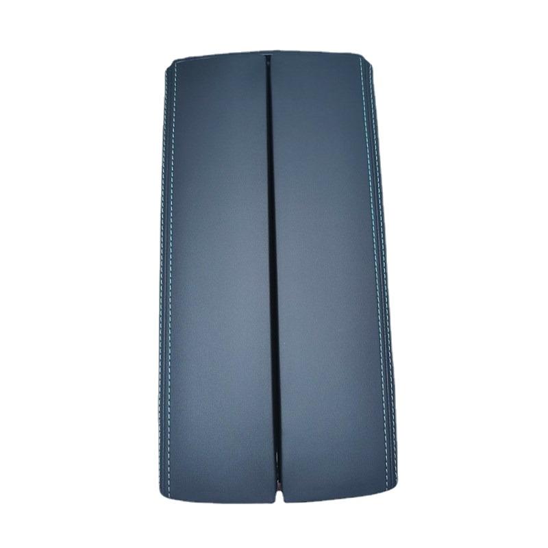 For Peugeots 508 4008 5008 3008 Citroen C5AIRCROS Central Aisle Armrest 1pcs 98100602HE Black skin blue line