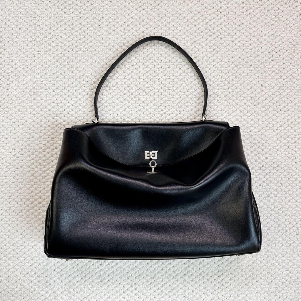 2025 New Style Real Leather Rodeo Bag Large Capacity Buckle Casual Messenger Single Shoulder Womens Bag