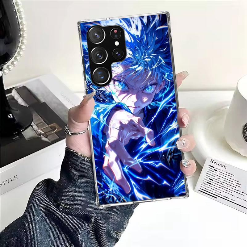 Huner X-Hunters Killua Soft Phone Case For Samsung Galaxy S22 S23 S24 S25 Edge S26 Ultra S20 FE S21 Plus + Fundas Coque Galaxy S