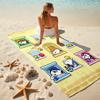 Snoopy beach towel Outdoor camping Beach towel for vacation swim Outdoor pool Absorbent bath towel