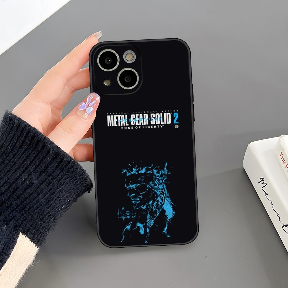 Metal Gear Solid Phone Case For iPhone 18 16 Plus 15 14 Pro Max 13 Mini 11 12 Xr X Xs 6 7 8 SE Plus Back Cover
