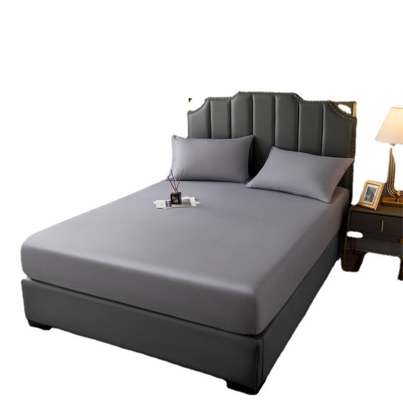 Wasserdichter Matratzenschoner, Matratzenbezug mit tiefen Taschen, Spannbettlaken-Stil mit elastischem Gummiband, waschbar und pflegeleicht