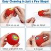 Interactive Cat Toy Ball, Smart Mobile Electric Cat Toy Rolling Ball, USB Interface, with Tail Rope, Fun Cat Toy.