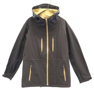Nylon Jacket S Navy X Beige Women Used