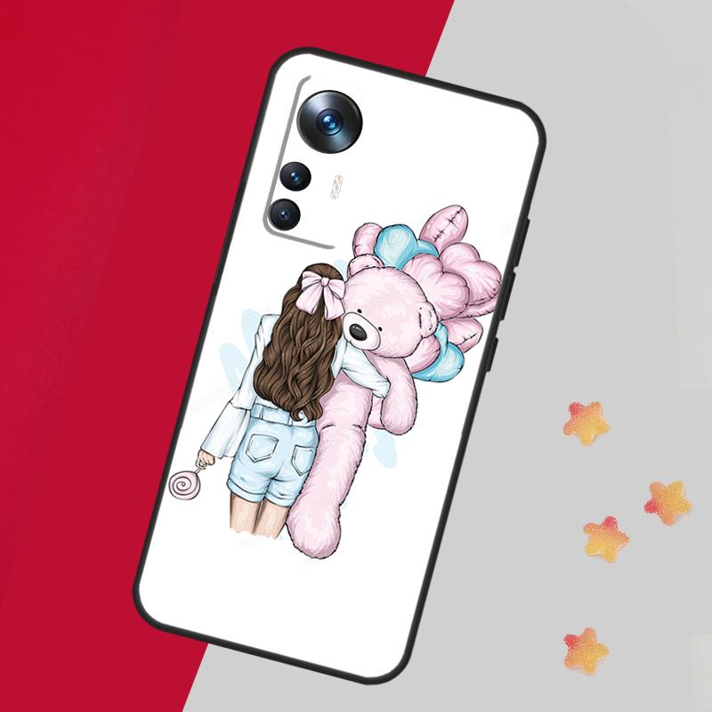 Familie Mom Girl Women Case For Xiaomi 13T Pro 12T 11T 12 14 13 Lite 12X POCO F5 X3 X5 Pro X4 F4 M5 M5s F3 Cover