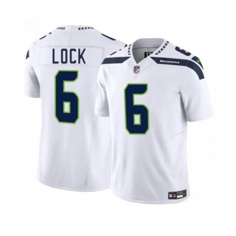 Mens Seattle Seahawks NFL Football Jersey Hoodie - Kupp 14 Darnold 2 Howell 10 Loose Fit Embroidered 2025