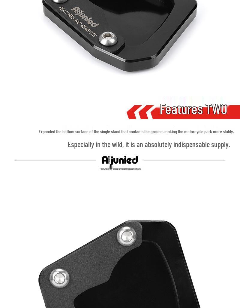 KY 450Rally Side Stand Enlarged Anti-Slip Foot Pad