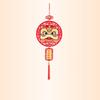 Exquisite Chinese New Year Decoration Blessing Words Door Sign  Festival Celebration