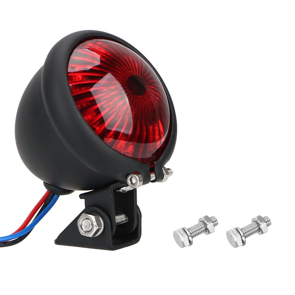 Motorcycle Modification LED Brake Taillights Signal Lights Retro LED Round Taillights Suitable For Harley Davidson Taillights