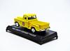 1955 Chevy Stepside Pickup Model Diecast w Skali 430001 Coca-Cola 1/43 Samochód, Żółty,