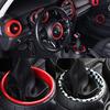 Car Gear Lever Panel Ring Cover For MINI ONE COOPERS JCW Clubman F54 F55 F56 F57 F60 Countryman Interior Decoration Accessories