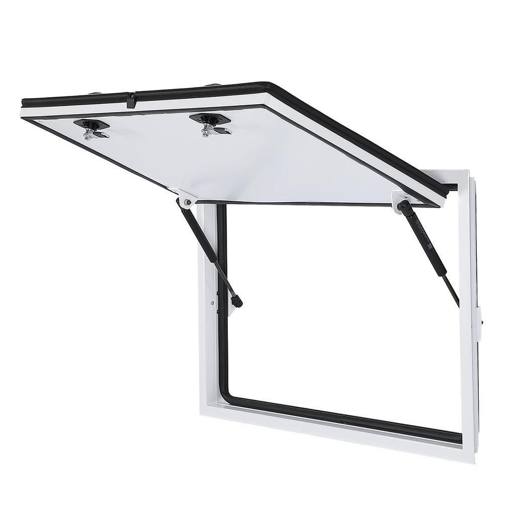 Rv Storage Hatch Door 32 X 20 Inches UV Resistant Aluminum Alloy Square RV Baggage Door with Lock