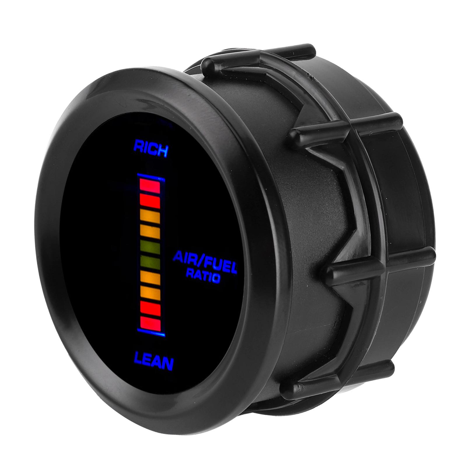 

Универсальный датчик соотношения воздух-топливо синий светодиодный индикатор измеритель 52 мм диаметр автоматический прибор