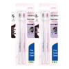 Lion FINE CLEAN Soft Bristle Small Head Toothbrush, 4-Pack