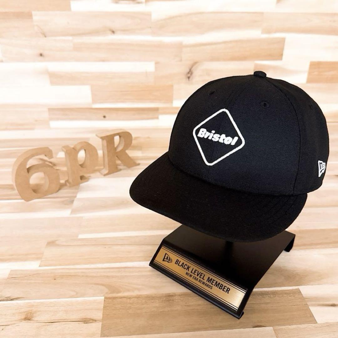 

[USED] Rare/Discontinued New Era x F.C. Real Bristol Limited Edition Collaboration Cap Black x White