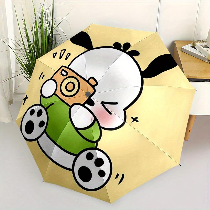 

Chococat Automatic Opening and Closing Parasol Compact Travel Umbrella with 8 Ribs for Women and Men Ideal Birthday/Christmas Gift, Outdoor