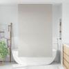 VidaXL Store enrouleur de douche avec cassette largeur du tissu 116 cm, store de douche, store enrouleur de rideau de 4014992