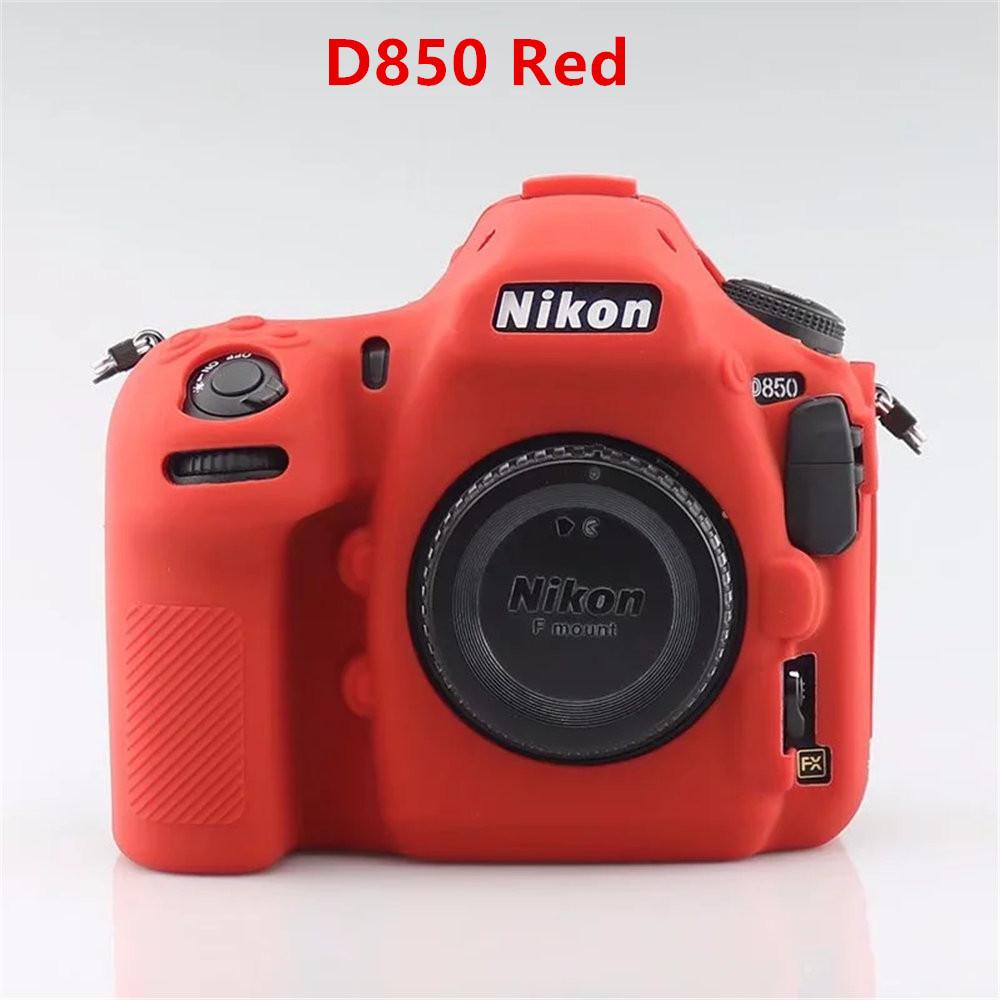 Soft Silicone Armor Camera Bag Case For Nikon D750 D780 D810 D850 D3200 D3300 D3400 D3500 D5100 D5200 DSLR Cover Body Skin