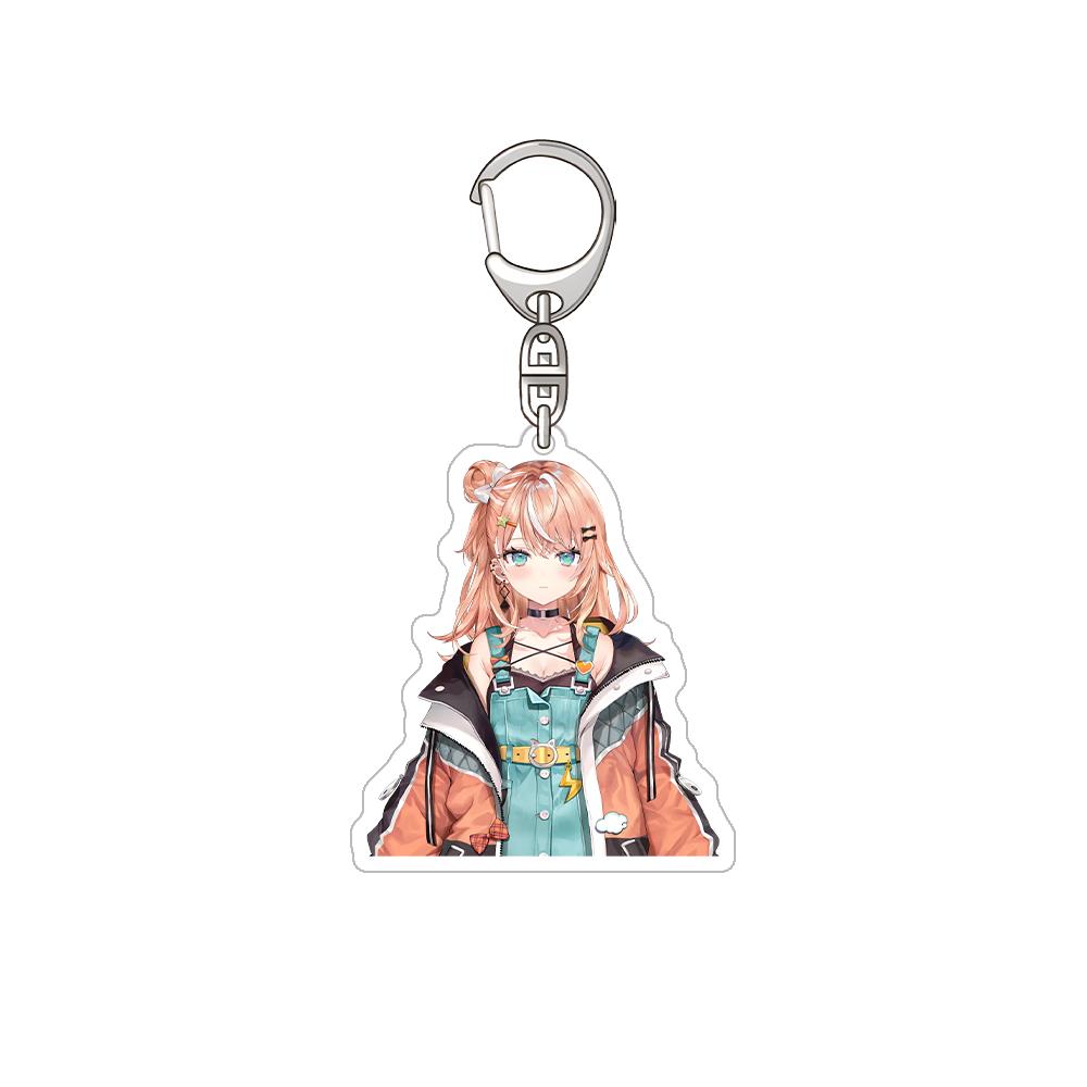 Nijisanji Yuhi Riri Shishhido Akari Higuchi Kaede Kenmochi Toya Debidebi Debiru Official Acrylic Keychain Bag pendant Fans Gifts