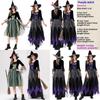 Fantasy Witch Costume For Adults With Polyester Blend Cosplay Dress For Parties
