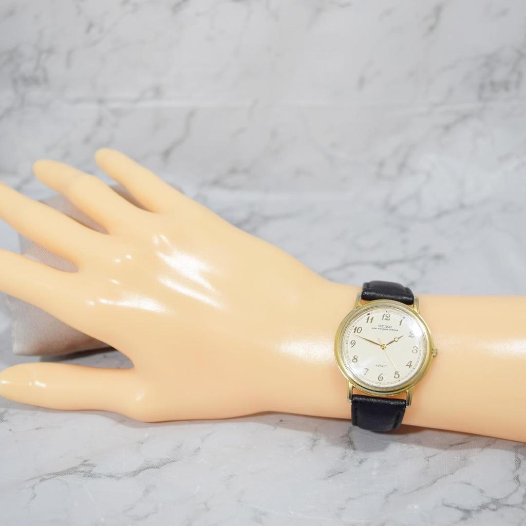 Used Good product with box 1998 Seiko Spirit High Standard ver. New battery