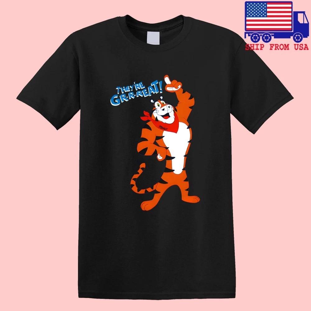 Tony The Tiger They re Great Men s Black Size S-5XL 3XL