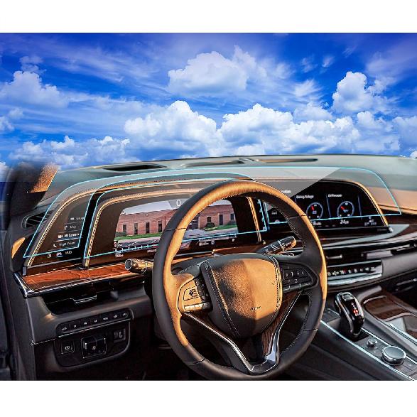 

2024 Escalade Screen Protector for 2021 2022 2023 2024 Cadillac Escalade/Escalade V NANO Screen Protector Touchscreen Protective Film for 2024 Escape