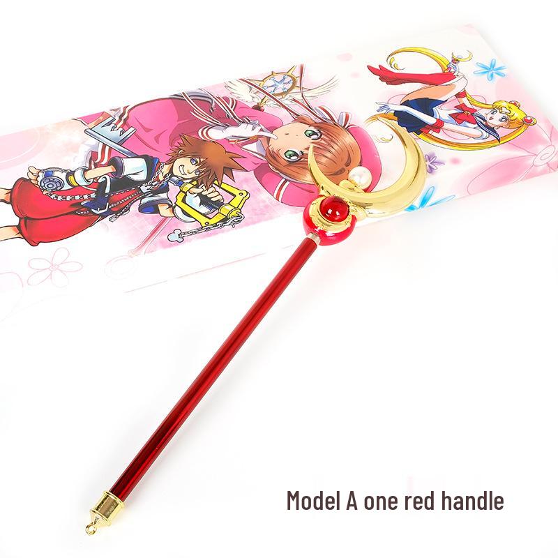 Usagi Tsukino's Extra Large Sailor Moon Retractable Alloy Wand Prop