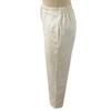 Women Pants Slim-Fit Straight Leg Nine-Point Length High Waist Tapered Dress Trousers with Pockets Business Casual Trousers