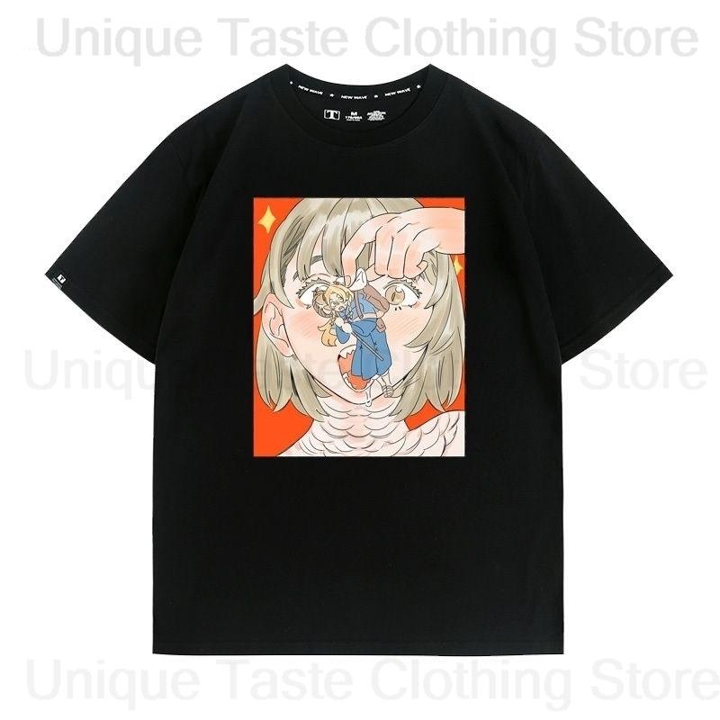 

Ace Attorney T Shirt Phoenix Wright Maya Fey Cartoon Tshirt Unisex Women High Quality Summer Loose Cotton Short Sleeve Tee Tops 4XL