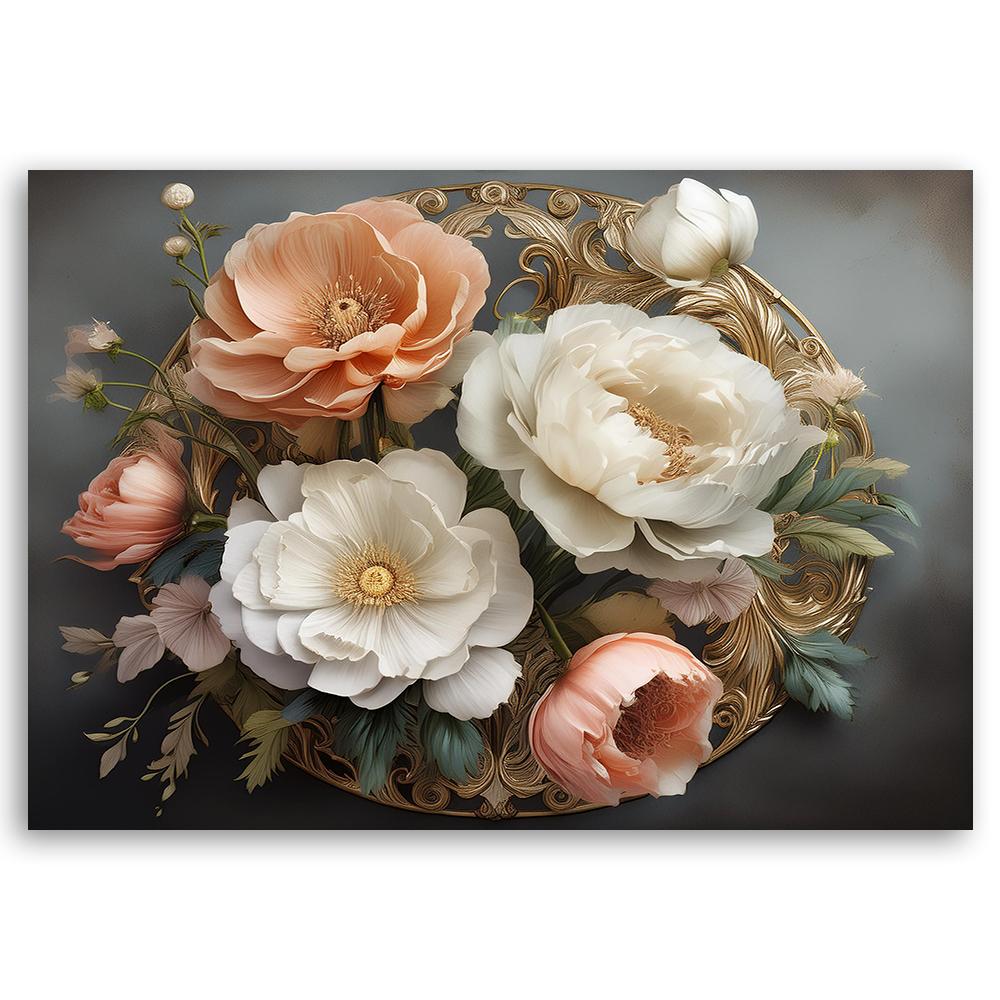 Canvas Print, Natural Glamour Flowers