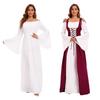 Plus Size Vintage Court Corset Gown for Women – European & American Masquerade Party Costume