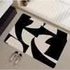 Modern Simple Bathroom Floor Mat Diatom Mud Toilet Quick Drying Door Mat Toilet Absorbent Non-slip Can Be Cut Foot Mat Suction