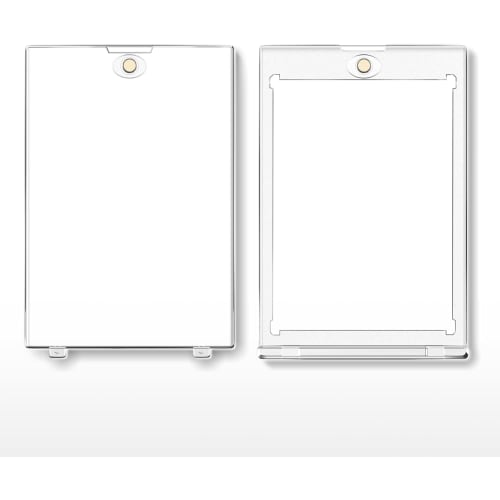 MOICA Card Loader, Trading Card Case, Magnetic Loader, Card Display Case with Stand, Protective Storage, Acrylic Trading Card Case for Yu-Gi-Oh!, Poke