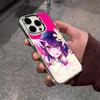 Oshi No Ko Anime Ai Hoshino Phone Case For IPhone 17 Air 16 E 15 14 13 12 11 Plus Pro Max Electroplated Transparent Soft Shell