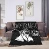 D-Deftoness Nu Metal Throw Blanket Warm Soft Flannel For Girls Boys Airplane Travel Couch Bed Comfortable Sofa Cover