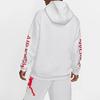 Jordan Jumpman Classics Logo Print Fleece-Lined Pullover Hoodie Men Hoodies White BV6011-100