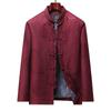 Men's Tang Suit Jacket: Retro Spring/Fall Outfit for Middle-Aged and Elderly - Ideal Birthday Gift for Dad/Grandpa