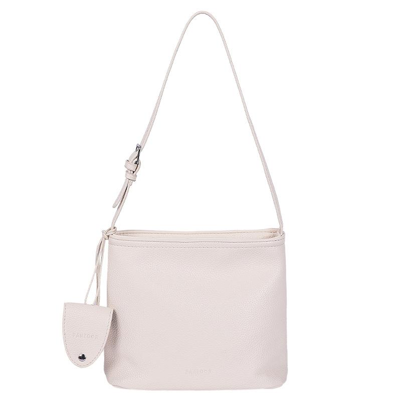 Mini small bag women's 2025 new solid color trendy versatile shoulder bag textured messenger bag mobile phone bag