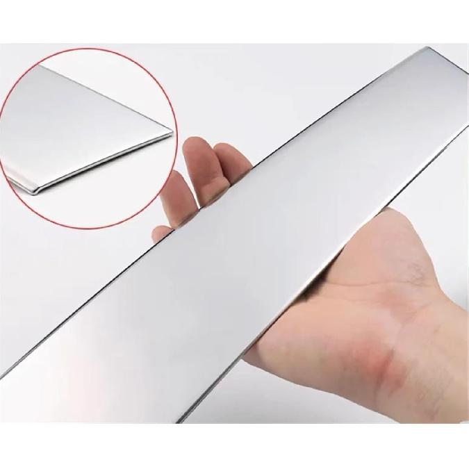 6PCS Chrome Plated Pillar Post Compatible with Toyota Camry 2007-2011 2010 2009 2008 Window Door Side Trim Cover Decal Sticker