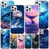 Buckelwal Meeresriese Phnoe Hülle für iPhone 17 Air 16 16E 11 12 13 Mini 14 Plus 15 Pro Max 7 8 + SE 2020 Handyhülle Coque