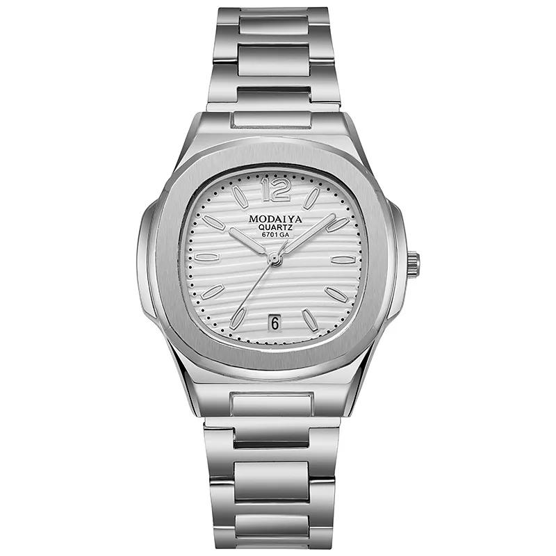 

Модные брендовые часы для мужчин Модные бриллиантовые Роскошные Простые Деловые подарки Дата Кварцевые часы Relogio Masculino Дропшиппинг