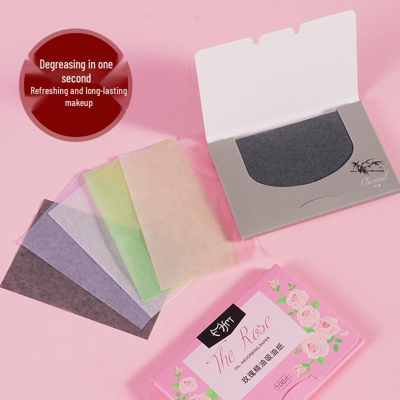 Magic Beauty Oil Control Blotting Paper: Portable and Refreshing Facial Tissue for Women and Men
