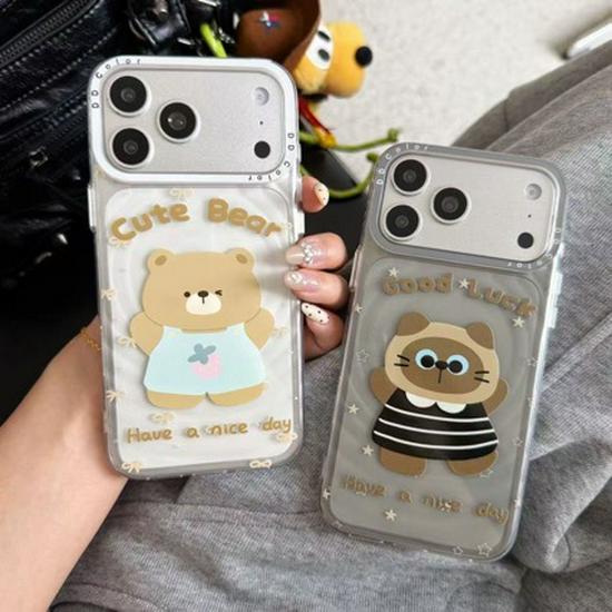 

Hobby Water Ripple Cartoon Elephant 3D Trendy Phone Case for iPhone 17/16/15 Pro Max 15 Pro