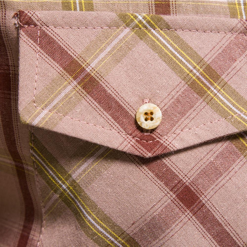 Autumn New Men's Pocket Casual Shirt Fashion