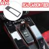 LHD/RHD Real Carbon Fiber For Porsche 911 992 GT3 2019-2027+ Car Center Gear Shift Cover Car Interior Accessories 1PCS